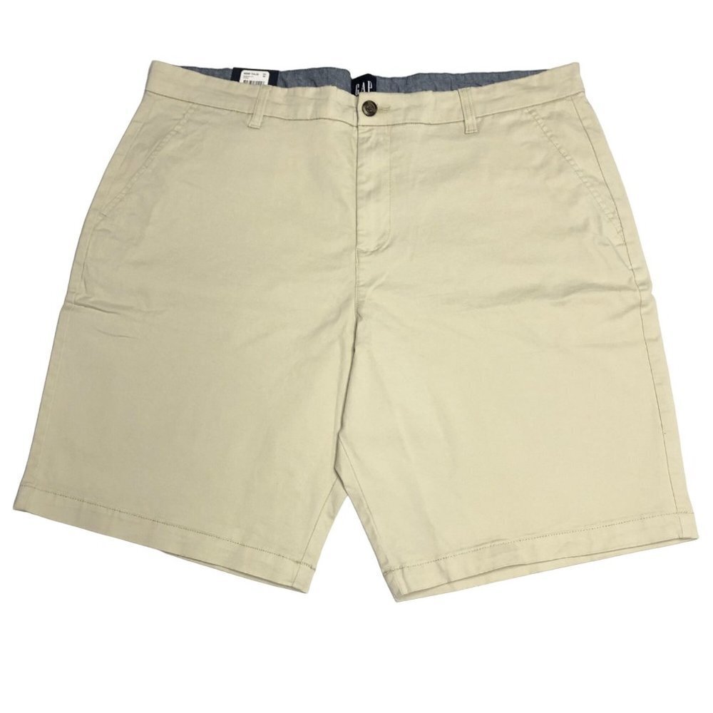GAP MENS 10" VINTAGE FLAT FRONT WALKING SHORTS W40 NEW WITH TAG